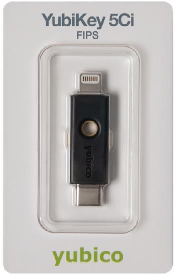 YubiKey 5Ci FIPS - USB-C+Lighting