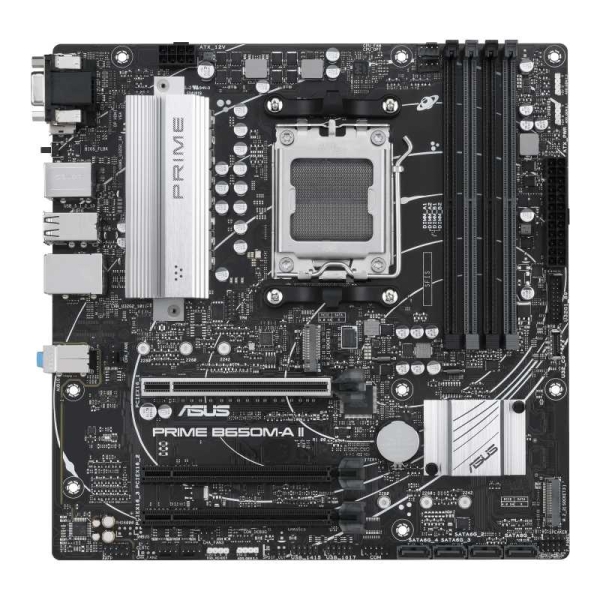 ASUS MB Sc AM5 PRIME B650M-A II-CSM, AMD B650, 4xDDR5, 1xDP, 1xHDMI, 1xVGA, mATX