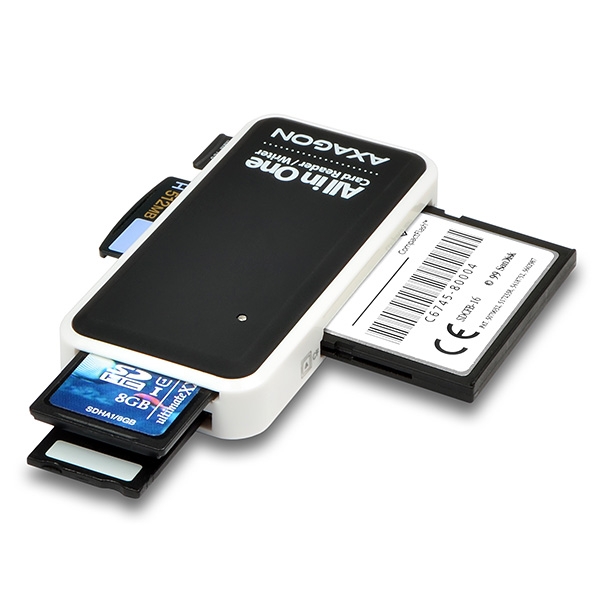 Čtečka pam.karet AXAGON CRE-X1, USB 2.0 externí MINI 5-slot (CRE-X1)