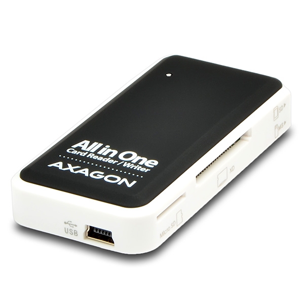 Čtečka pam.karet AXAGON CRE-X1, USB 2.0 externí MINI 5-slot (CRE-X1)