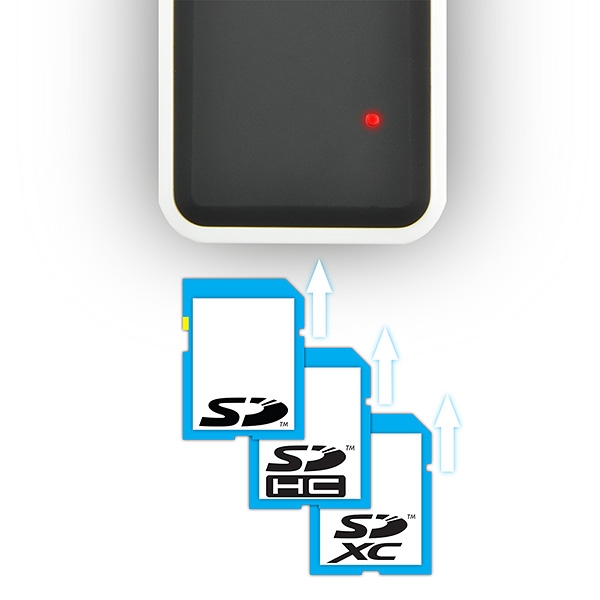 Čtečka pam.karet AXAGON CRE-X1, USB 2.0 externí MINI 5-slot (CRE-X1)