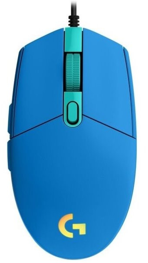 Logitech Gaming Mouse G203 LIGHTSYNC 2nd Gen, EMEA, USB, blue