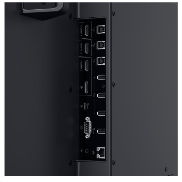 DELL LCD P6524QT - 65"/IPS/LED/4K UHD/3840x2160/16:9/Touch/60Hz/9ms/1300:1/350 cd/m2/HDMI/DP/VESA/3YNBD(210-BJKJ)