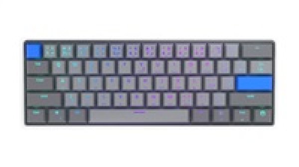 ENDORFY Herní klávesnice Thock V2 Compact, Mechanická, Bezdrátová, CZ/SK, ARGB