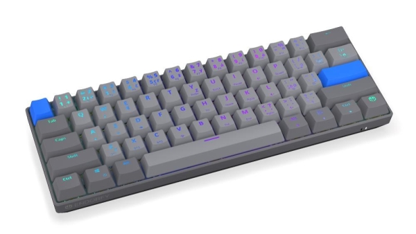 ENDORFY Herní klávesnice Thock V2 Compact, Mechanická, Bezdrátová, CZ/SK, ARGB