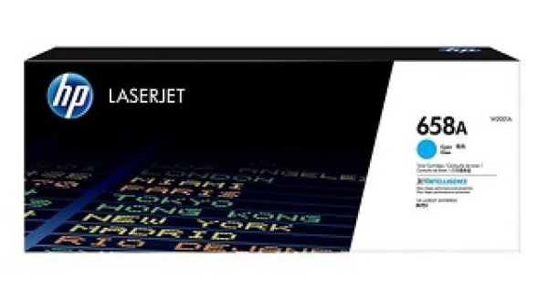 Toner HP č.658A W2001A azurový