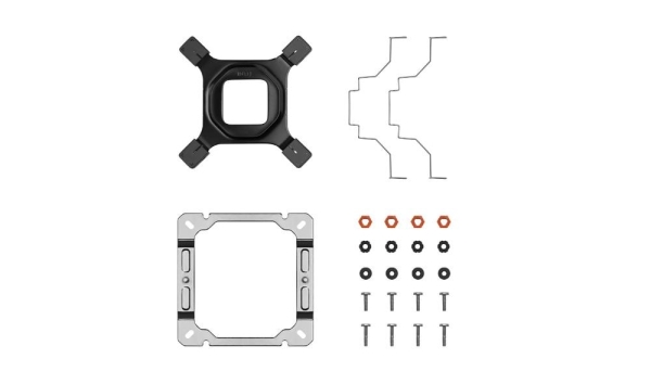 DEEPCOOL CPU Chladič AK400 WH, 1x120mm, LGA1851, AM5, bílá
