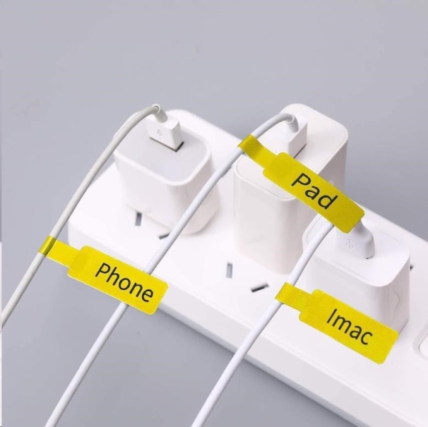 Niimbot štítky na kabely RXL 12,5x109mm 60ks Yellow pro D11 a D110