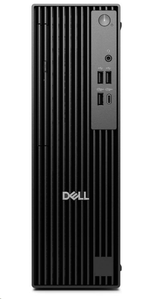 Dell Pro Slim QCS1250/180W/TPM/U5-235/8GB/512GB SSD/Integrated/Kb/Mouse/W11 Pro/3Y ProSpt
