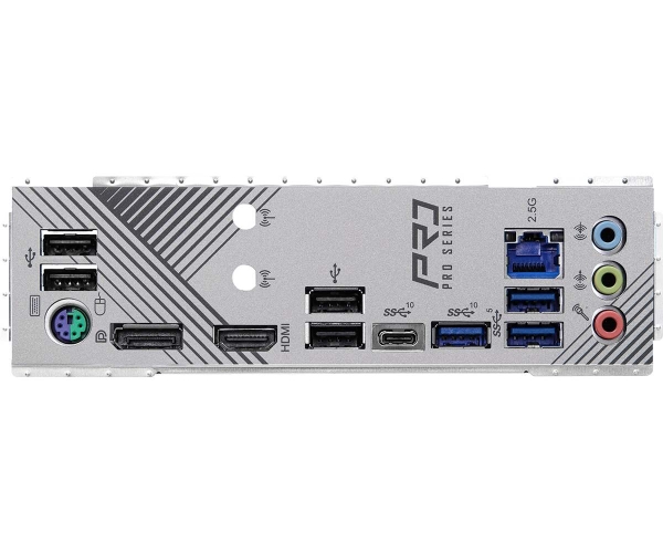 ASRock MB Sc LGA1700 Z790 PRO RS, Intel Z790, 4xDDR5, 1xDP, 1xHDMI