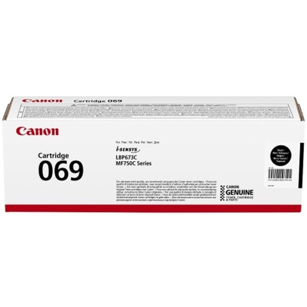 Toner CANON 069BK, 5094C002 černý (2 100 stran)