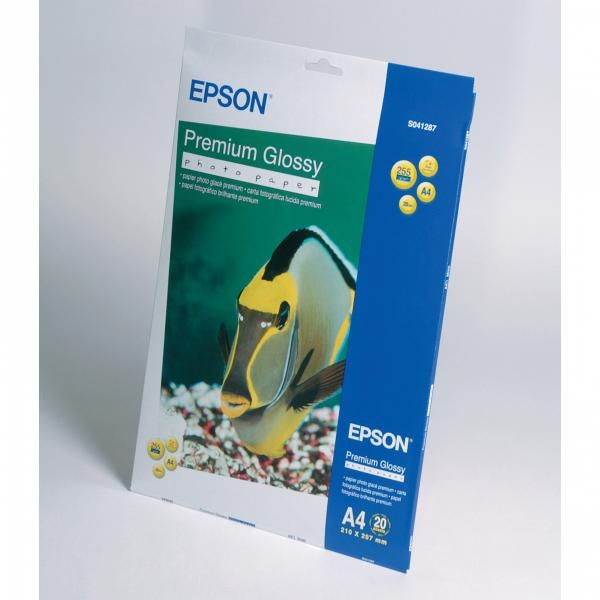 Epson Matte Paper Heavyweight, foto papír, matný, silný typ bílý, Stylus Photo 1270, 1290, A4, 167 g/m2, 50 ks, C13S041256, inkous