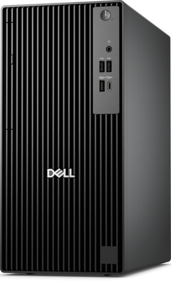 Dell Pro Tower QCT1250/180W/TPM/i3-14100/8GB/512GB SSD/Integrated/DVD RW/Kb/Mouse/W11 Pro/3Y ProSpt