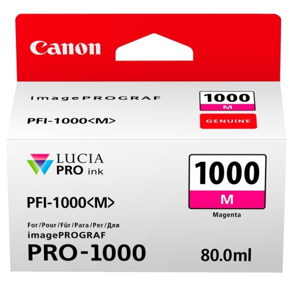 Náplň Canon PFI-1000M purpurová