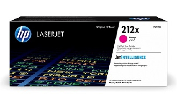 Toner HP č.212X, W2123X purpurová