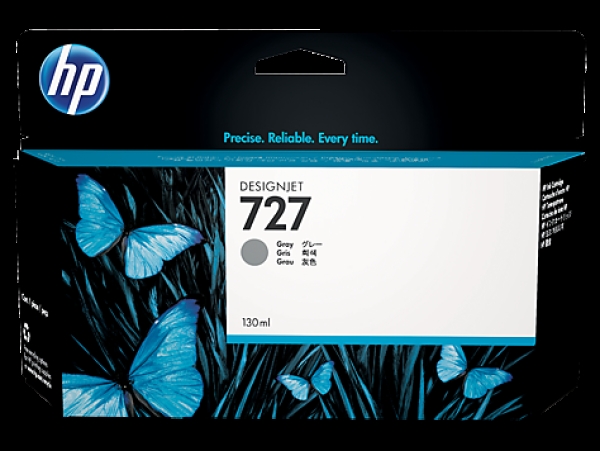 Náplň HP č.727, B3P24A šedá 