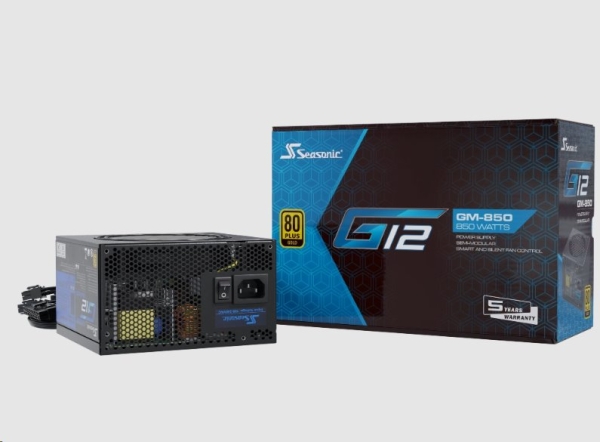 SEASONIC zdroj FOCUS GM-850 80+GOLD semi-modulární (SSR-850FM)