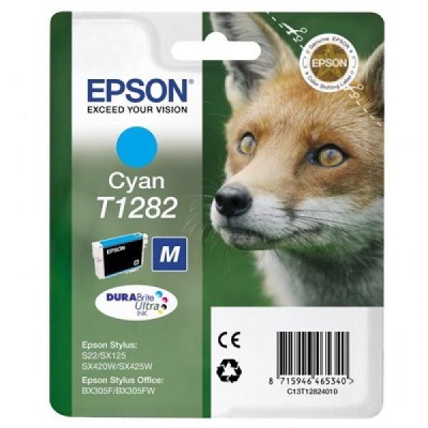 Náplň Epson C13T12824011 (M) azurová blistr