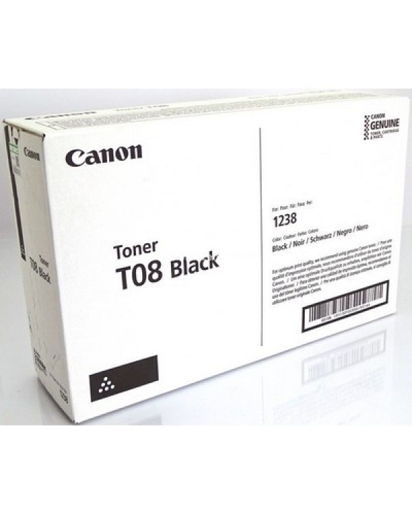 Toner Canon T08, 3010C006 černý