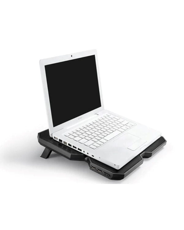 DEEPCOOL Chladící podložka Multi Core X6, pod notebook, černá
