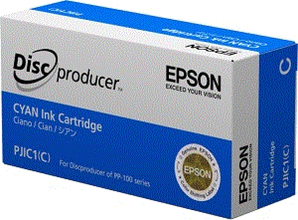 Náplň Epson PJIC1(C), PJIC7, C13S020447 azurová