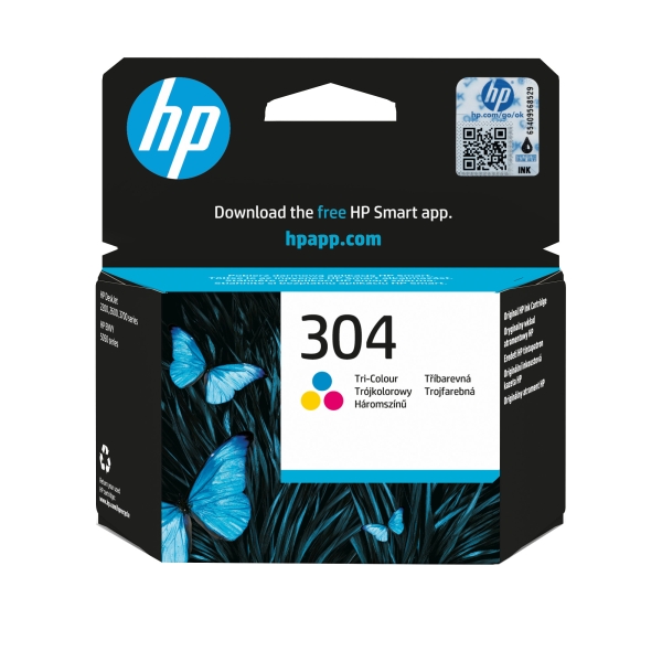 HP 304 (N9K05AE), originální barevná náplň do tiskárny HP