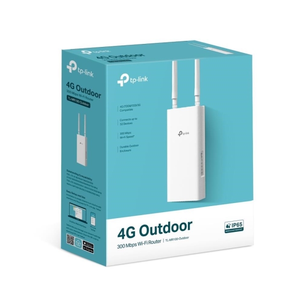 TP-LINK TL-MR100-Outdoor Venkovní 4G Wi-Fi router 300 Mb/s