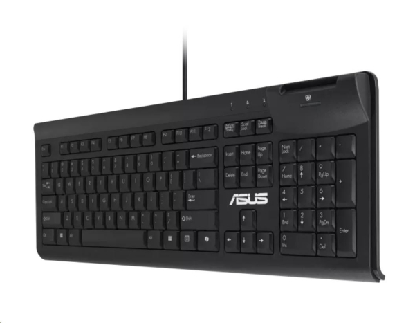 ASUS klávesnice Smart Card Keyboard KU100, černá
