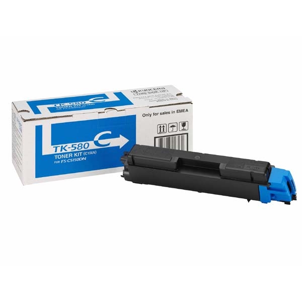 Toner Kyocera TK-580C 1T02KTCNL0 azurový