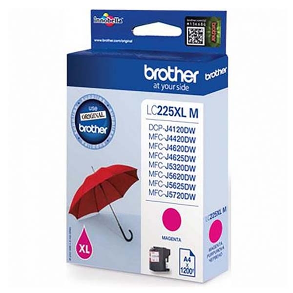 Náplň Brother LC-225XLM purpurová