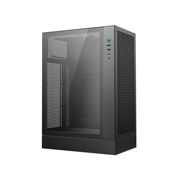 DEEPCOOL Case CH170 PLUS, ATX, Průhledná bočnice, černá