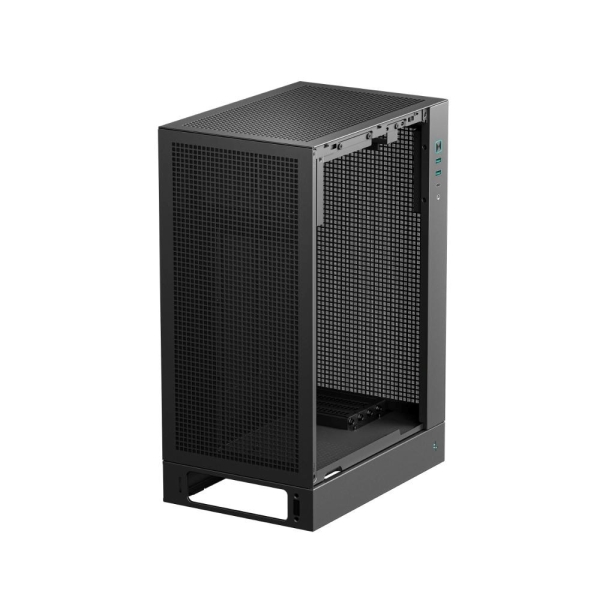 DEEPCOOL Case CH170 PLUS, ATX, Průhledná bočnice, černá