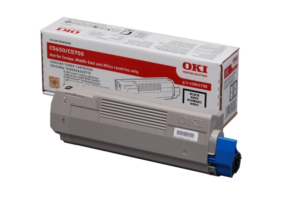 Toner OKI 43865708 černý