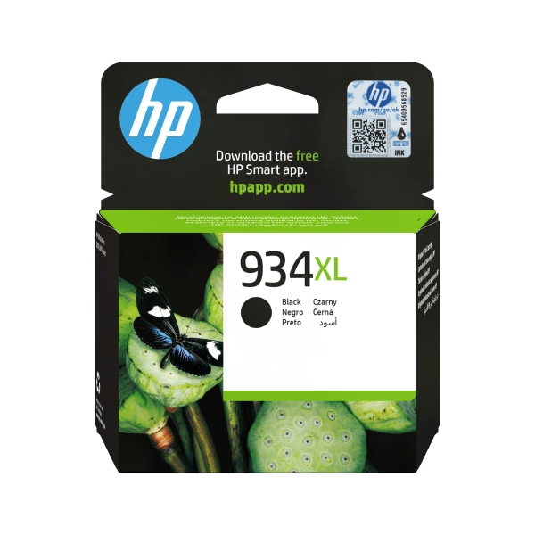 HP 934XL - 26.5 ml - Vysoká výtežnost - cerná - originální - Officejet - inkoustová cartridge - pro Officejet 6820; Officejet Pro 6230, 6230 ePrinter, 6830
