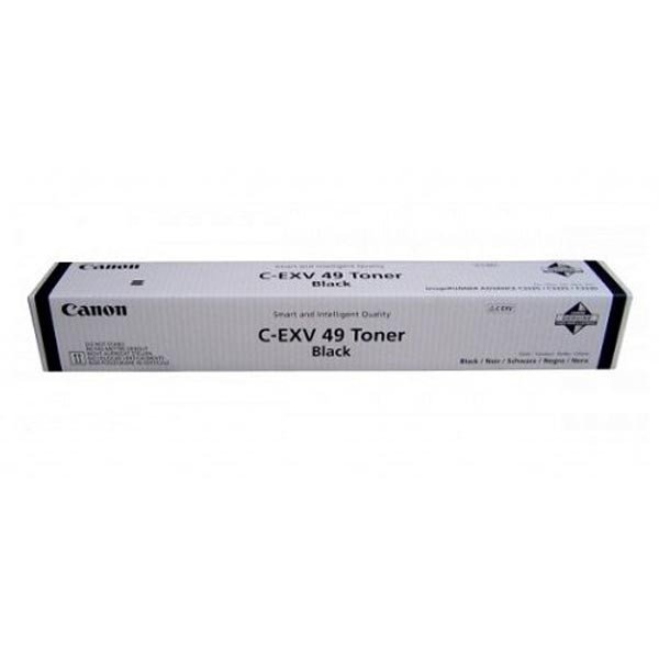 Toner Canon C-EXV49 černý (bez čipu)