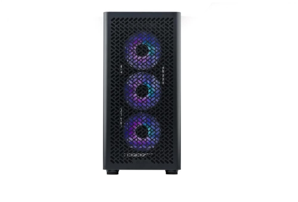 Cooler Master case Elite 502, Průhledná bočnice, ATX, 3x 120mm ARGB Fan, černá