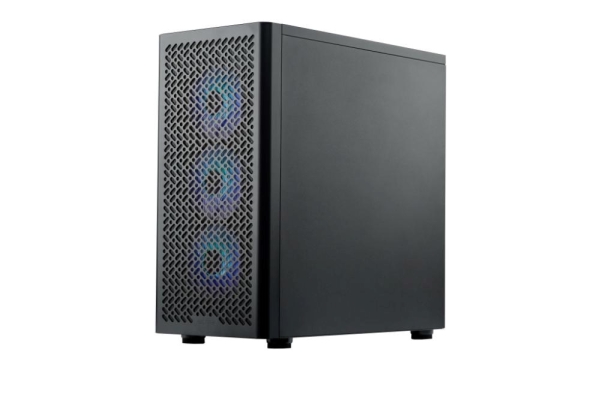 Cooler Master case Elite 502, Průhledná bočnice, ATX, 3x 120mm ARGB Fan, černá