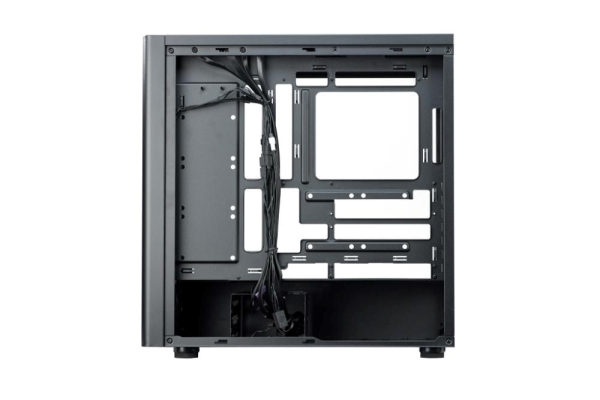 Cooler Master case Elite 502, Průhledná bočnice, ATX, 3x 120mm ARGB Fan, černá