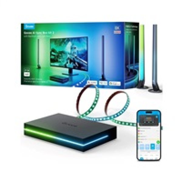 Govee AI Sync Box Kit 2 Smart sada PC osvětlení 27-34" + LED panely