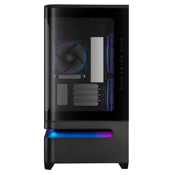 ASUS Case AP202 PRIME CASE, mATX, Průhledná bočnice, 3x 120mm ARGB Fan, černá