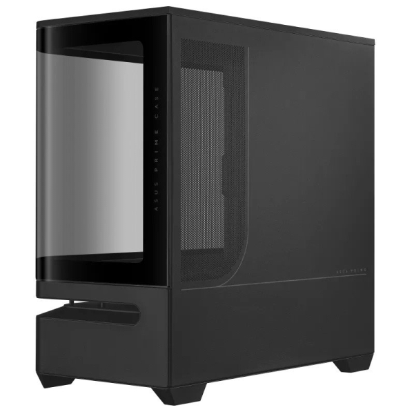 ASUS Case AP202 PRIME CASE, mATX, Průhledná bočnice, 3x 120mm ARGB Fan, černá