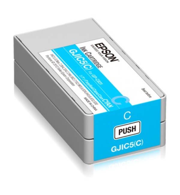 Náplň Epson GJIC5(C), C13S020564 azurová