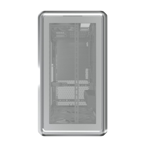 Cooler Master case MasterFrame 500 Mesh Silver, Průhledná bočnice, ATX, 2x 200mm Fan, 1x 120mm Fan, Šedá