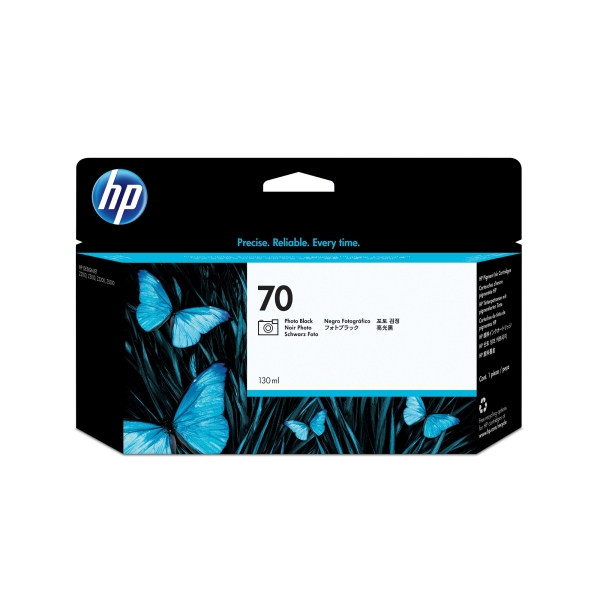 Náplň HP 70, C9449A foto černá (130 ml)