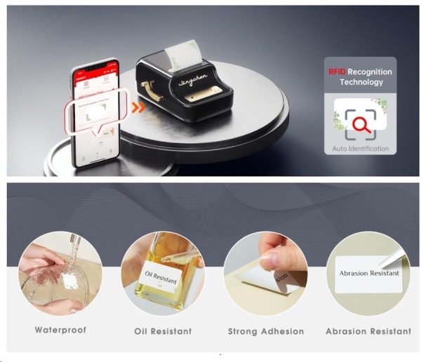 Niimbot Tiskárna štítků B21 Smart, černá + role štítků