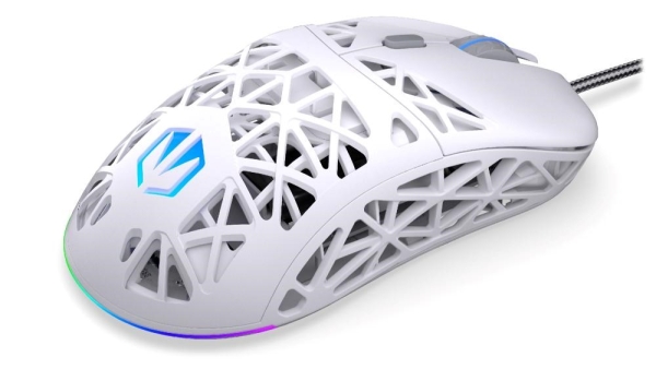 Endorfy Herní myš LIV Onyx White, Drátová, ARGB, bílá