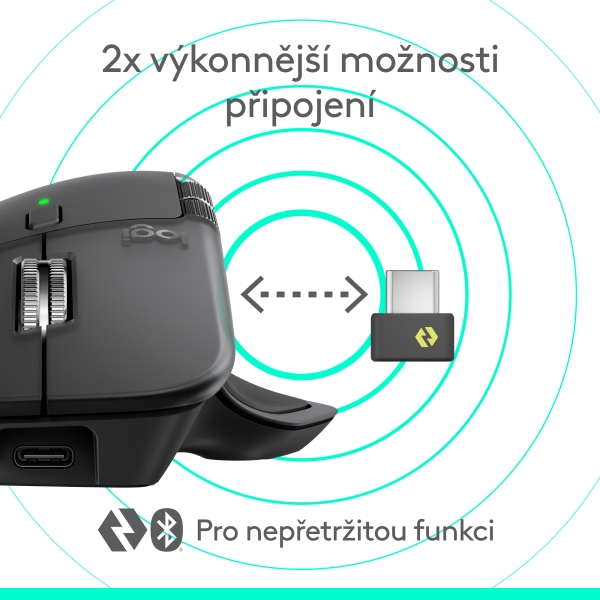 Logitech MX Master 4 for Business - GRAPHITE - EMEA