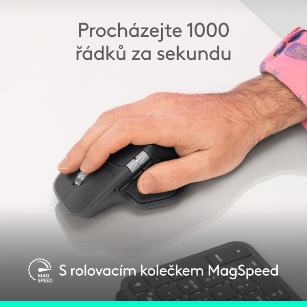 Logitech MX Master 4 for Business - GRAPHITE - EMEA