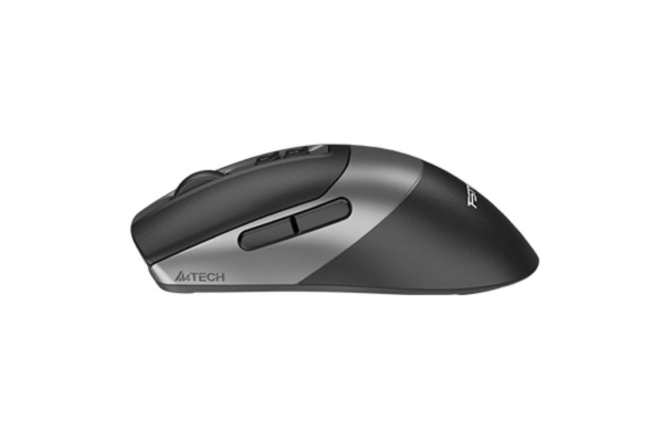 A4tech FB50CS Plus FStyler, bezdrátová tichá kancelářská myš, BT+2,4GHz, černá