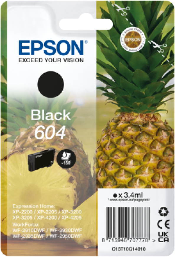 Náplň Epson C13T10G14010 černá